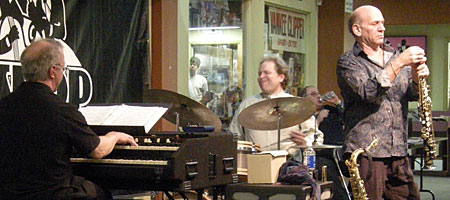Dave Liebman Trio at the Bop Shop in Rochester, NY