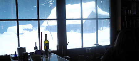 Pete and Shelley window, Winter 2011