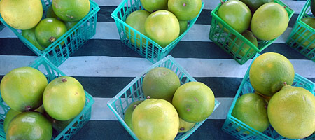 Limes at the Beverly Hills farmer's market Limes at the Beverly Hills farmer's market