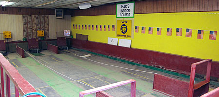 Indoor horseshoe courts in Floyd New York Indoor horseshoe courts in Floyd New York
