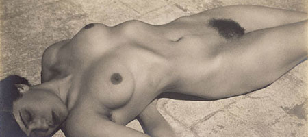 Edward Weston Nude in Weston show at the Getty