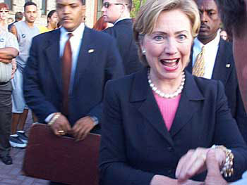Hillary Clinton in Rochester New York