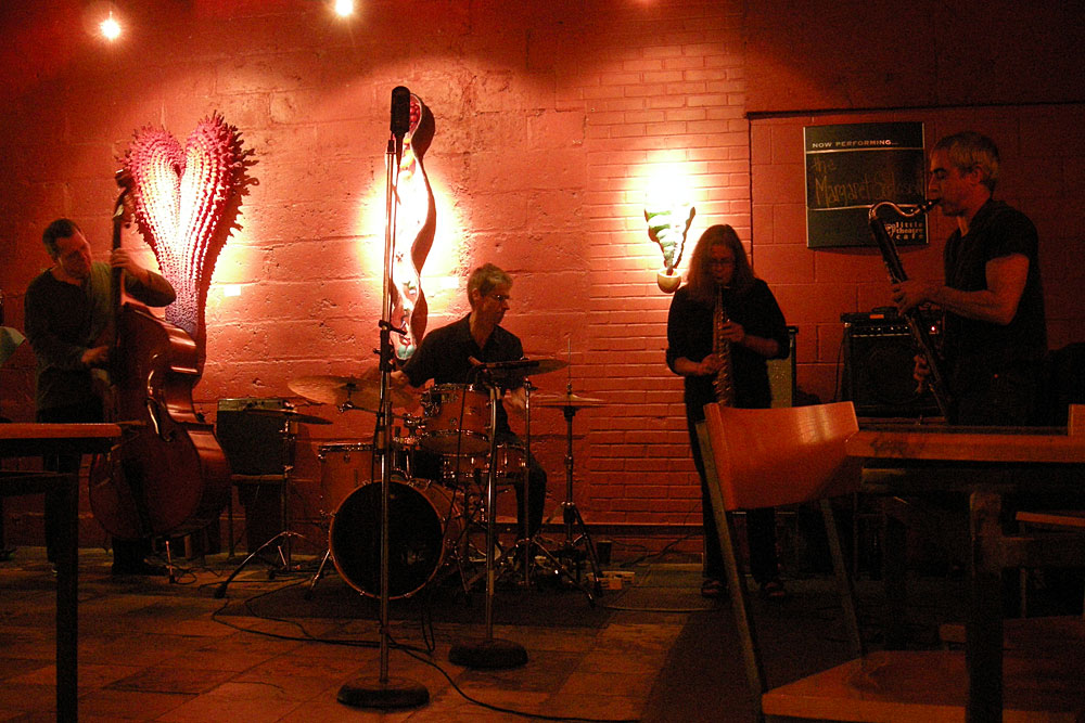 Margaret Explosion at Little Theater Cafe in Rochester, New York