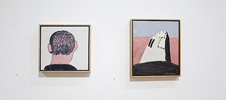 "Untitled" by Philip Guston from Small Panels show at McKee Gallery