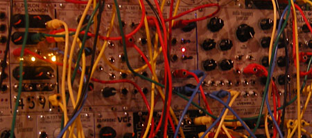 Rob Nuuja's homemade analog synth
