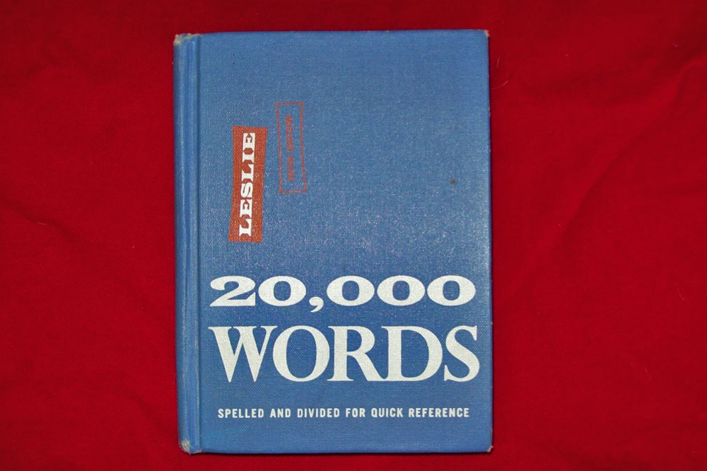 20,000 Words book by Leslie