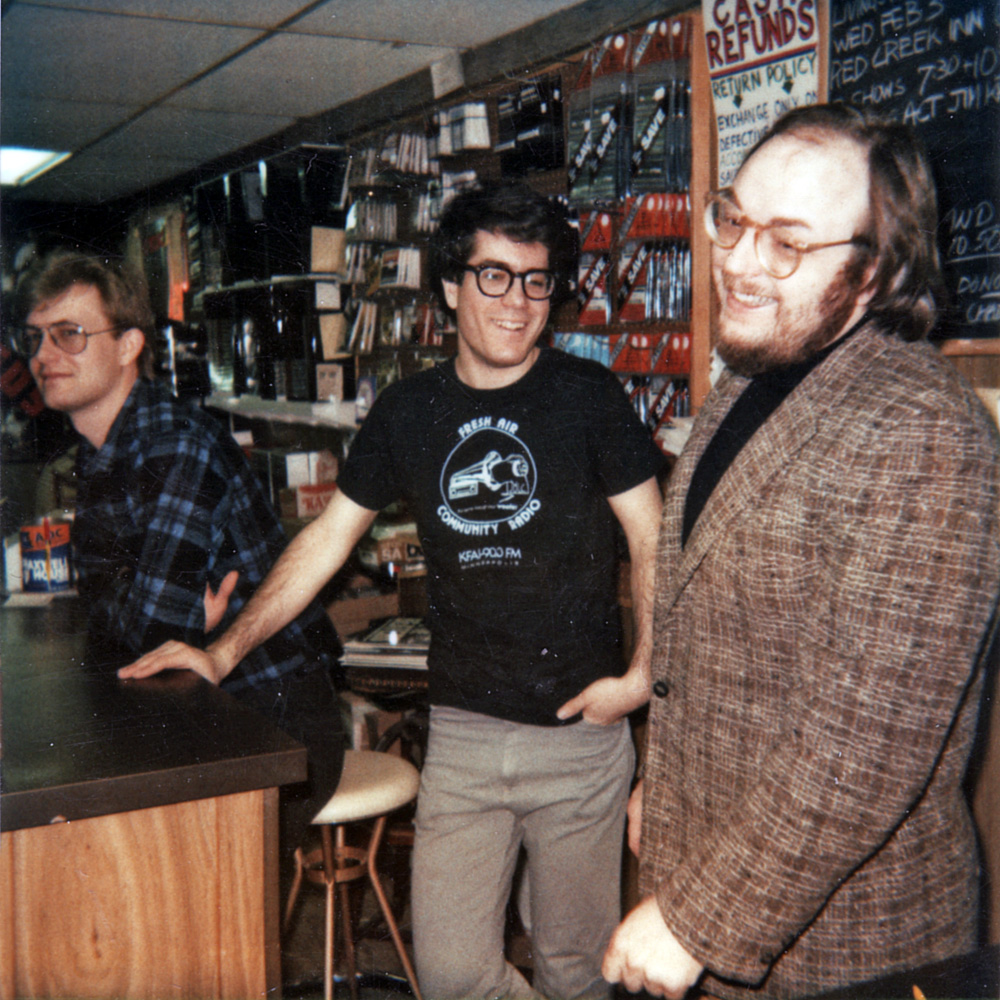 Jim Huey, RocknRoll Joel and Dick Storms at Record Archive.