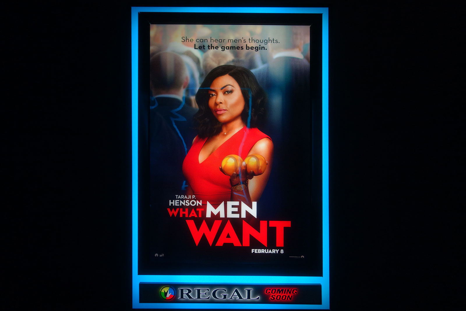 "What Men Want" poster at Regal in Culver Ridge Plaza