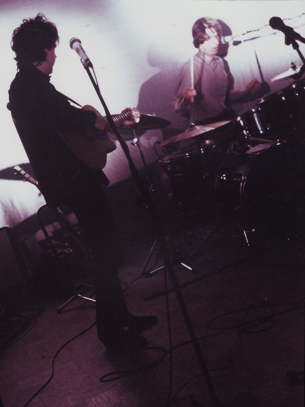 Bob Martin and Paul Dodd performing with Personal Effects in Rochester, New York