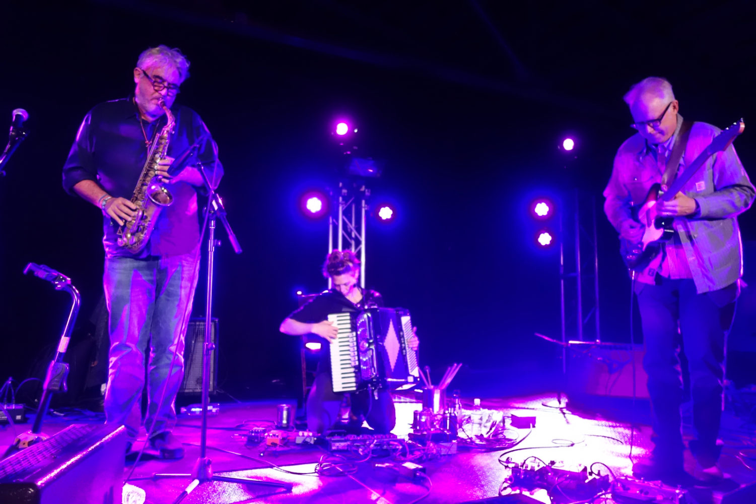 Absînt with David Torn, Tim Berne, Aurora Nealand and Bill Frisell performing at Big Ears in Knoxville, Tennessee 2019