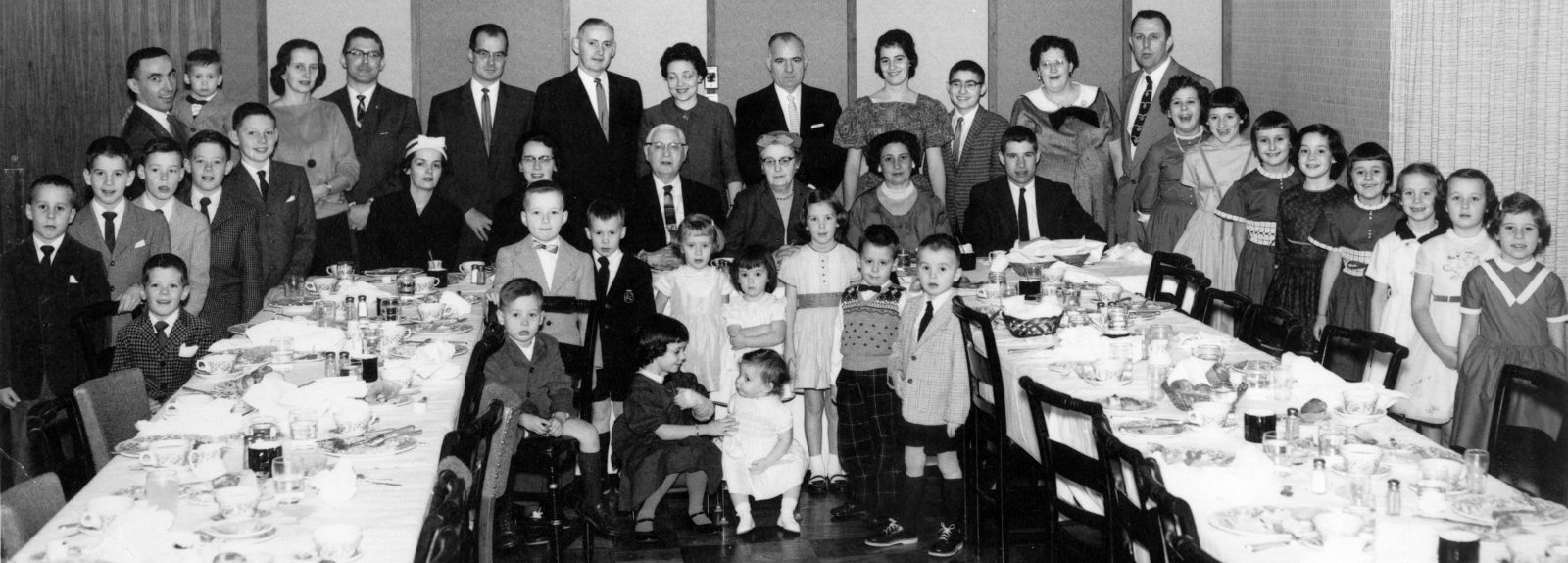 Ray Tierney family, Rochester, New York, mid 1950s