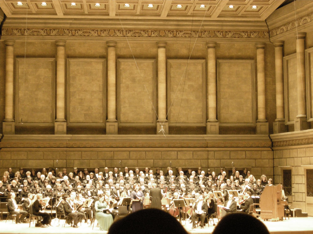 Newly renovated Eastman Theater