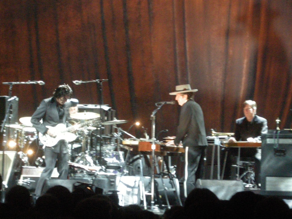 Bob Dylan at RIT in Rochester, New York