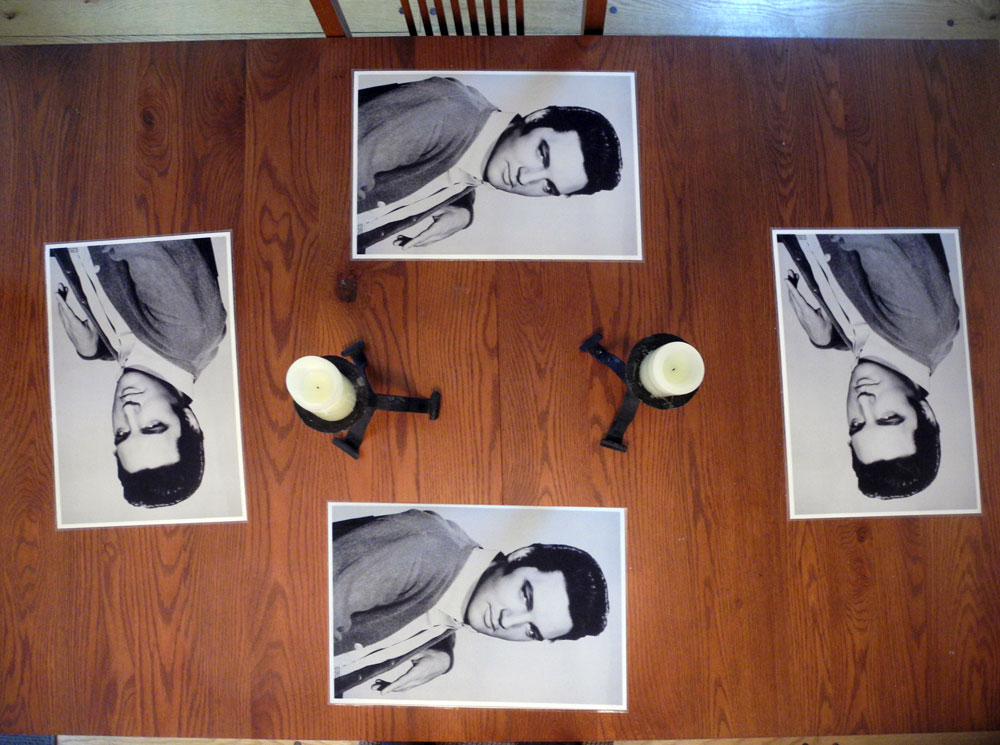 Elvis Presley placemats in Saturday's garage sale
