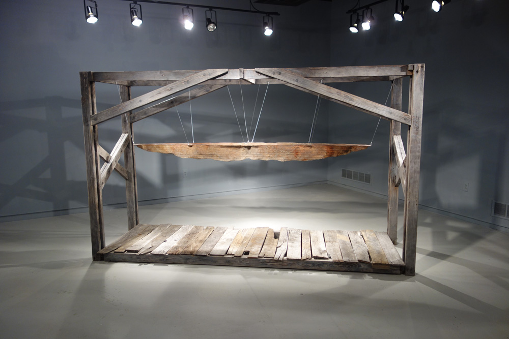 Ryan Lamfers "Degradation" at R Gallery in Rochester, New York