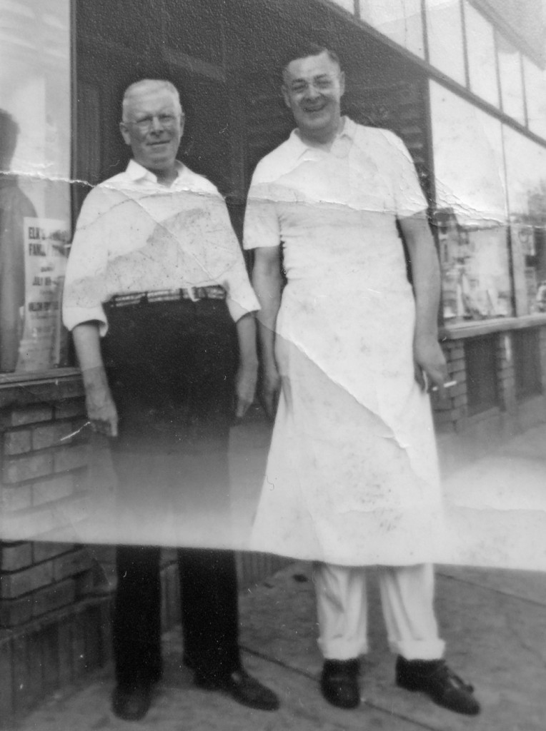 Leo Dodd and Louis Miller, co-proprietors of Munich Restaurant on Thurston Road in Rochester, New York