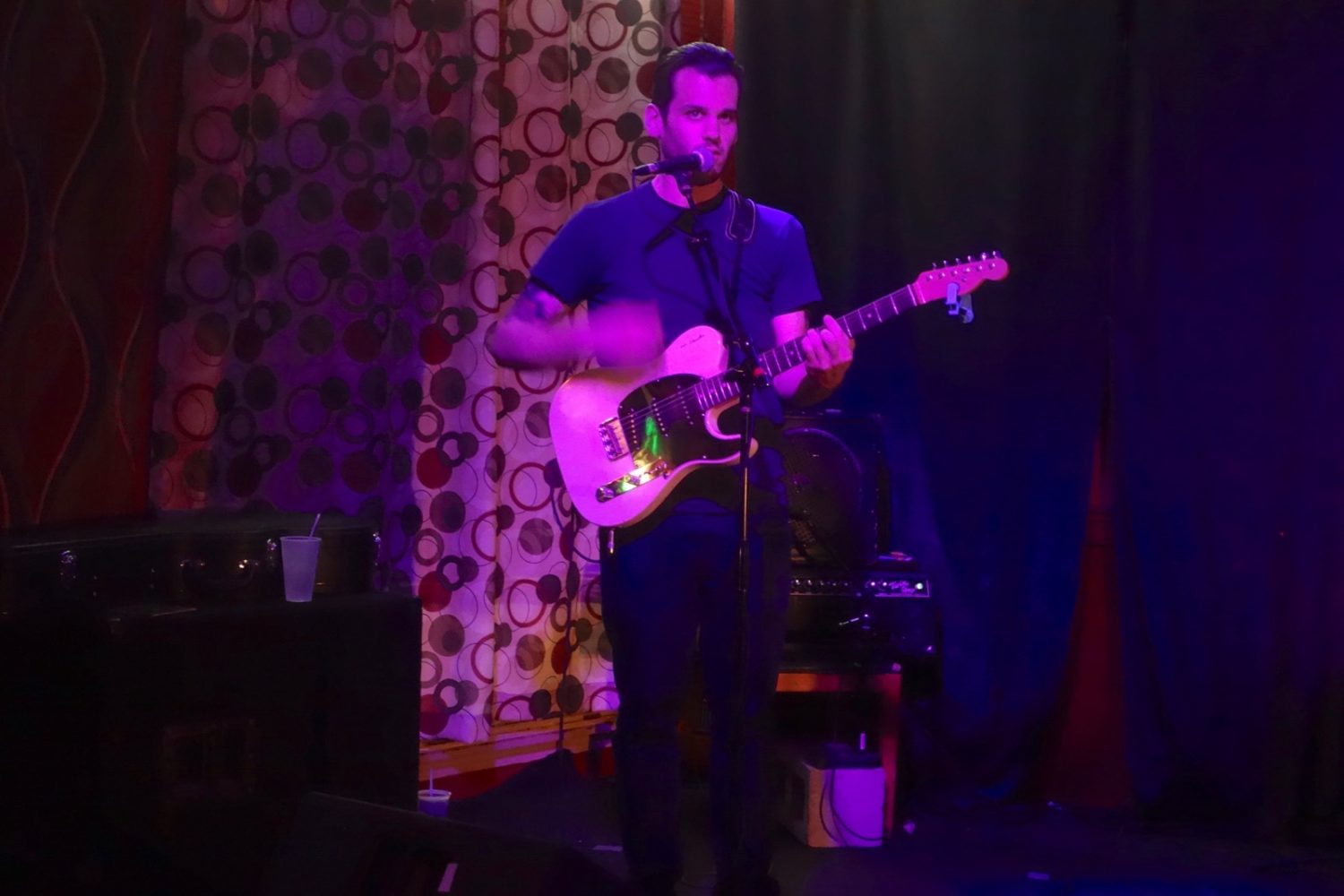 Mark Cuminale playing with Big Ditch at the Firehouse Saloon in Rochester, New York