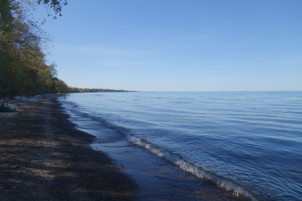 Lake Ontario on a warm October Day