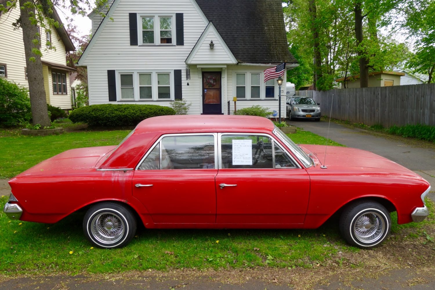 Red 1963 V8 Automatic Rambler for sale