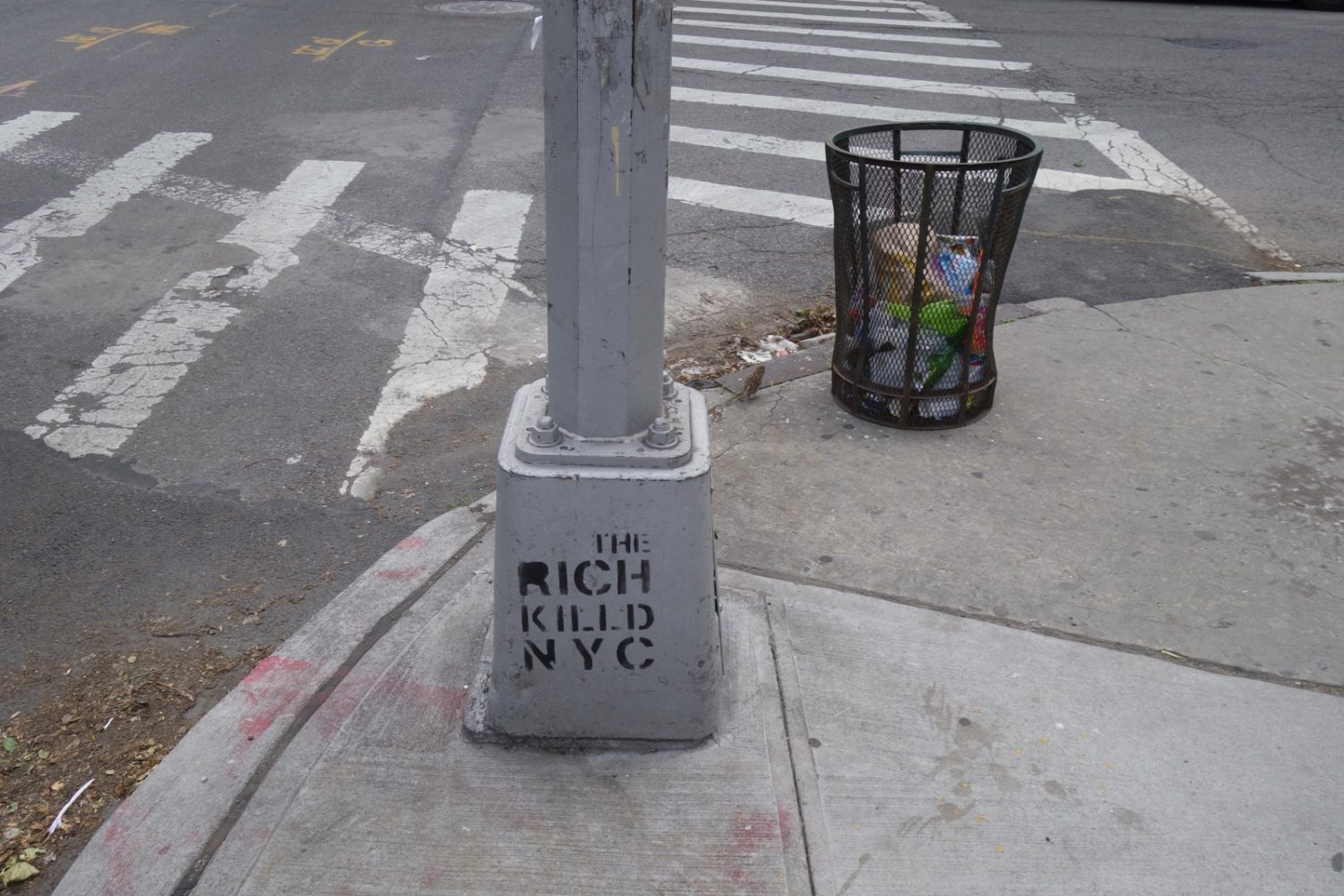 The Rich Killed NYC graffiti in Brooklyn