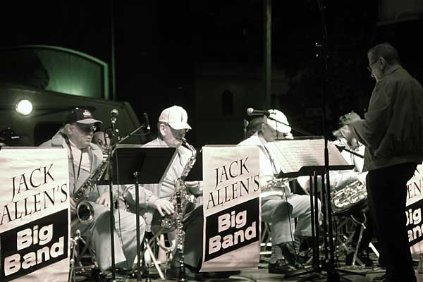 Jack Allen Big Band performing at the 2006 Rochester International Jazz Festival