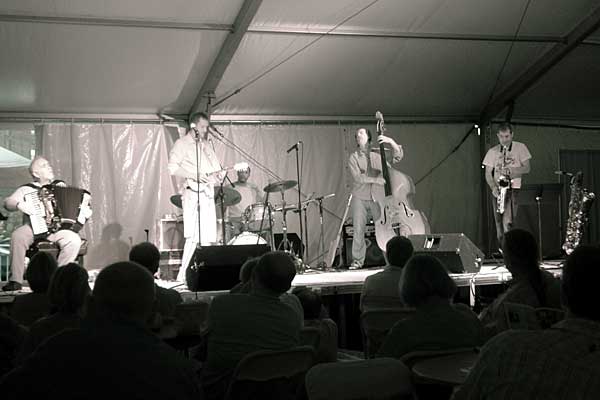 Kevin Breit Folk Alarm 5 performing at the 2006 Rochester International Jazz Festival