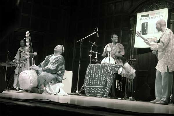 Mamadou Diabate performing at the 2007 Rochester International Jazz Festival