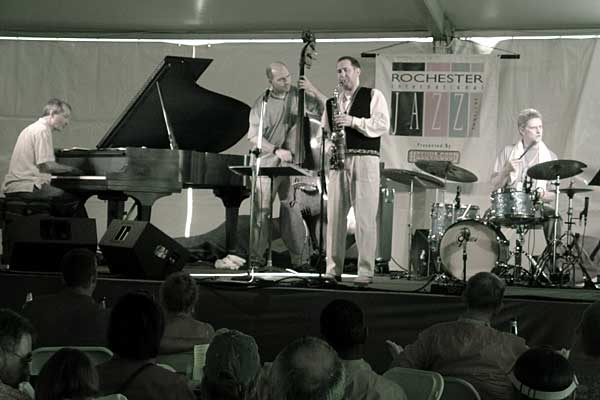 Dave Glasser 4tet performing at the 2007 Rochester International Jazz Festival