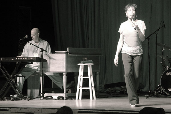 Bettye Lavette performing at the 2007 Rochester International Jazz Festival