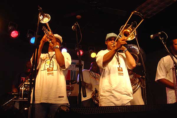 Soul Rebels performing at the 2007 Rochester International Jazz Festival