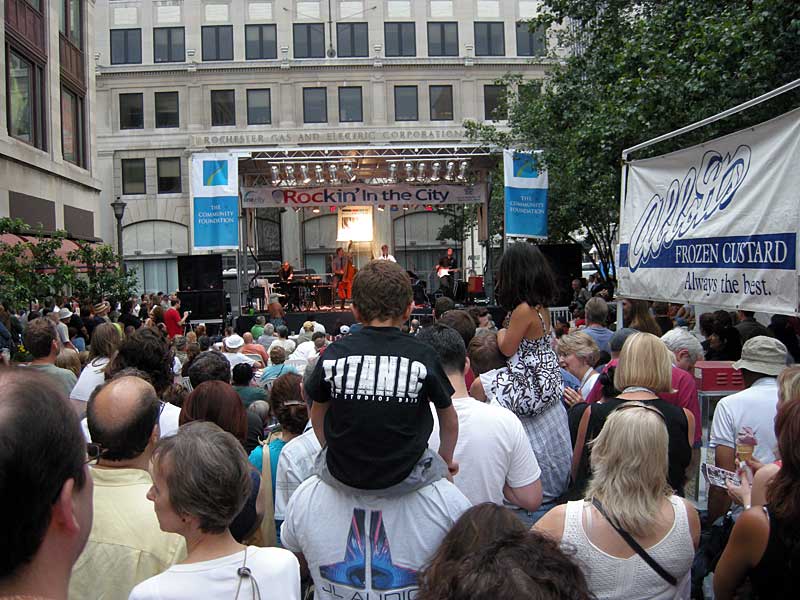 Jazz Kamakazie performing at the 2008 Rochester International Jazz Festival