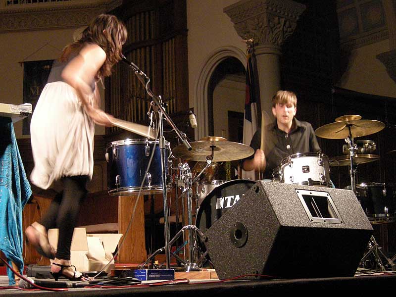 Wildbird & Peacedrums performing at the 2008 Rochester International Jazz Festival