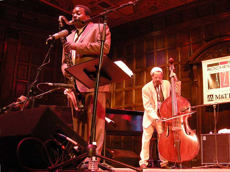 David Murray performing at the 2008 Rochester International Jazz Festival
