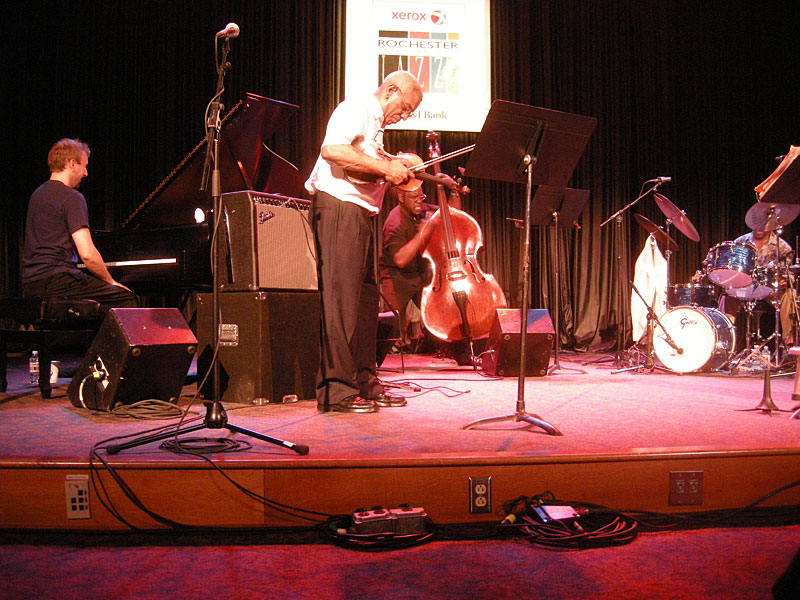 Billy Bang performing at the 2009 Rochester International Jazz Festival