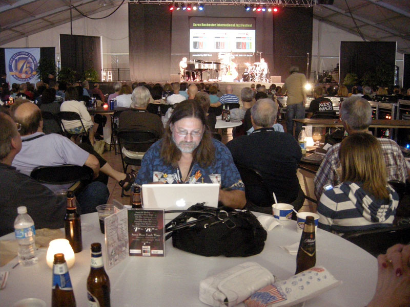 Jeff Spevak writing covering the 2009 Rochester International Jazz Festival