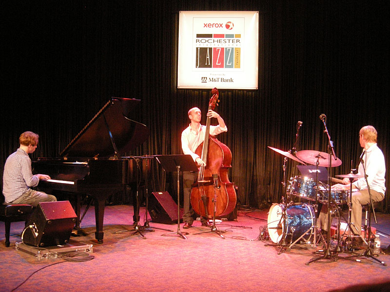 Aaron Parks performing at the 2009 Rochester International Jazz Festival