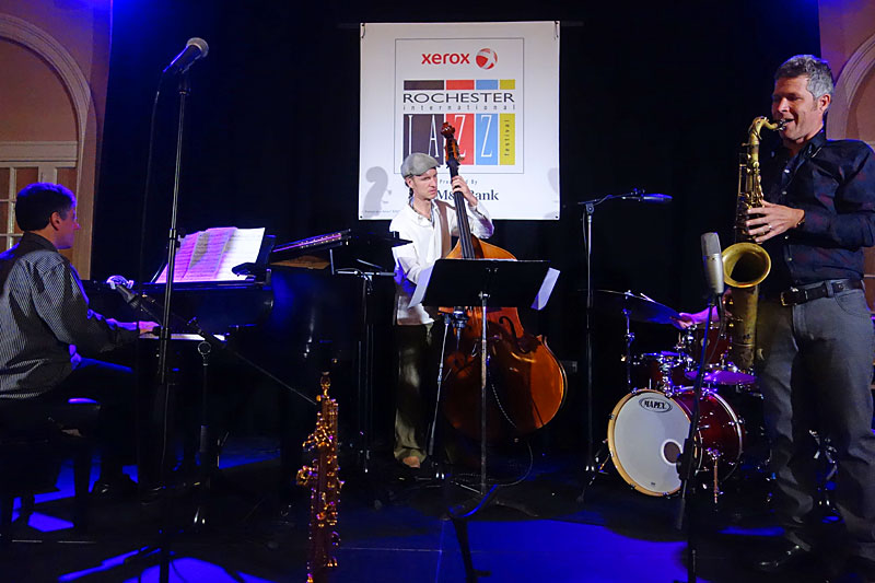 Joel Miller performing at the 2014 Rochester International Jazz Festival