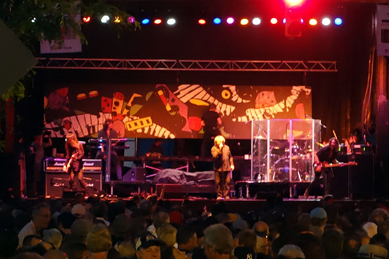 Lou Gramm performing at the 2014 Rochester International Jazz Festival