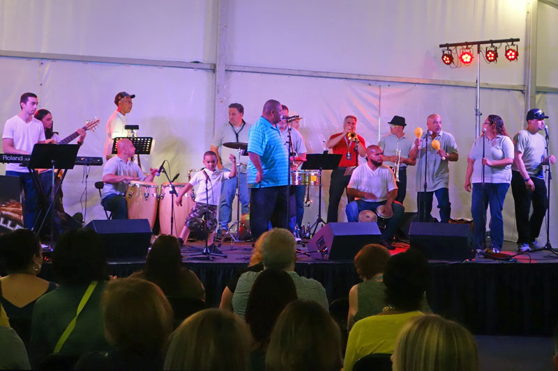 Calle Uno performing at the 2014 Rochester International Jazz Festival
