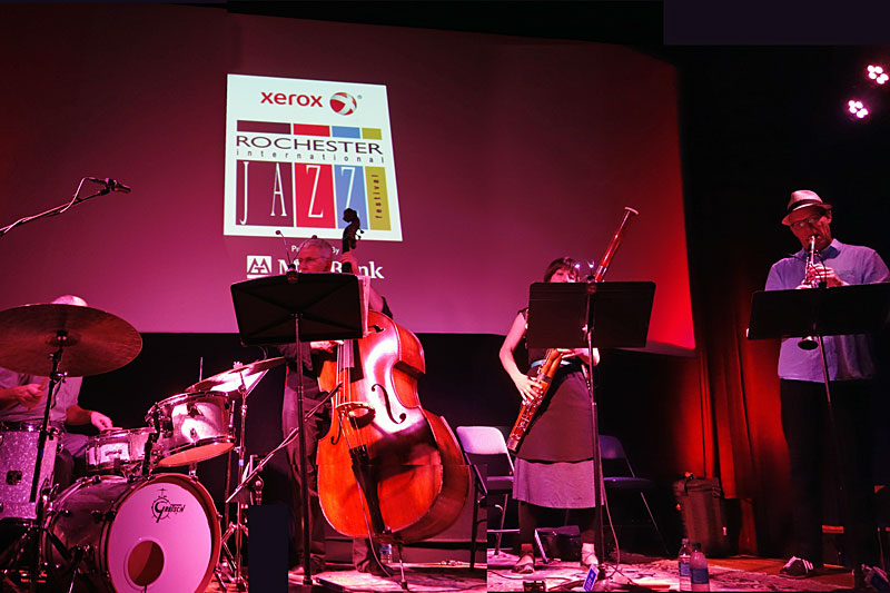 Harris Eisenstadt Golden State performing at the 2014 Rochester International Jazz Festival