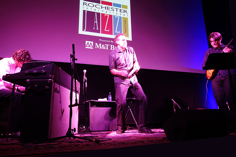 Scott Feiner & Pandeiro Jazz performing at the 2014 Rochester International Jazz Festival