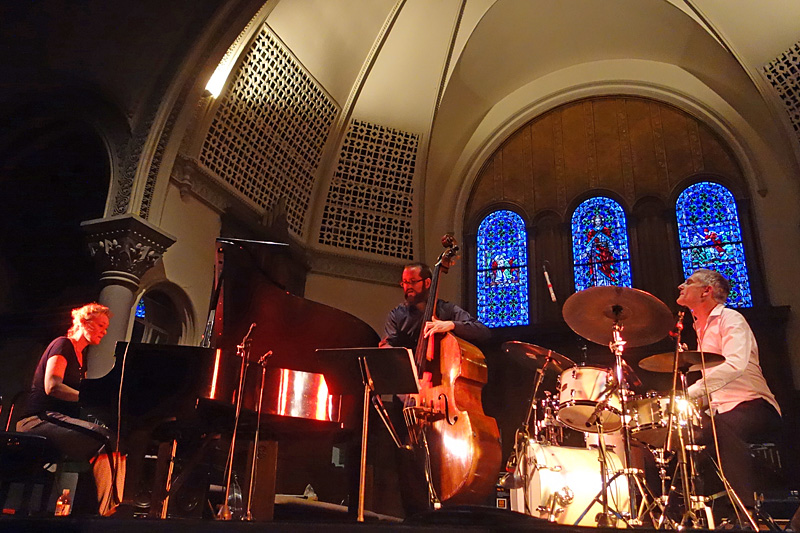 Julia Hulsmann Trio performing at the 2015 Rochester International Jazz Festival