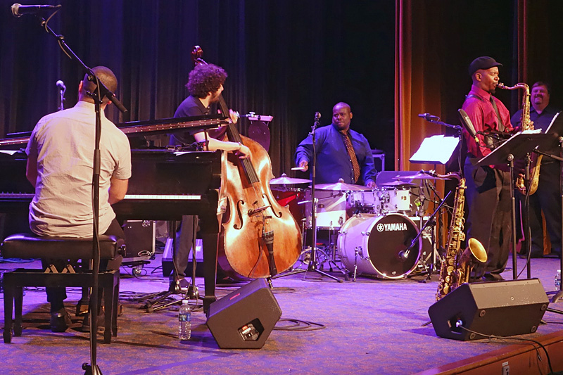 Omer Avital Quintet performing at the 2015 Rochester International Jazz Festival