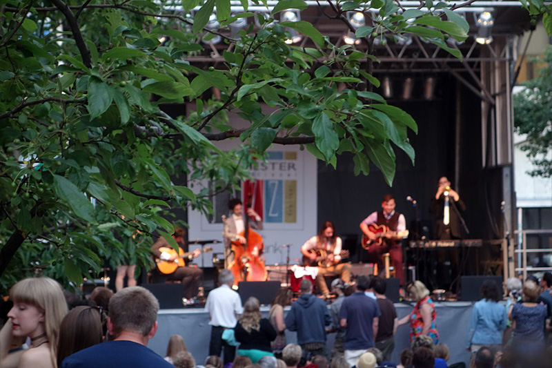 Gypsophilia performing at the 2015 Rochester International Jazz Festival