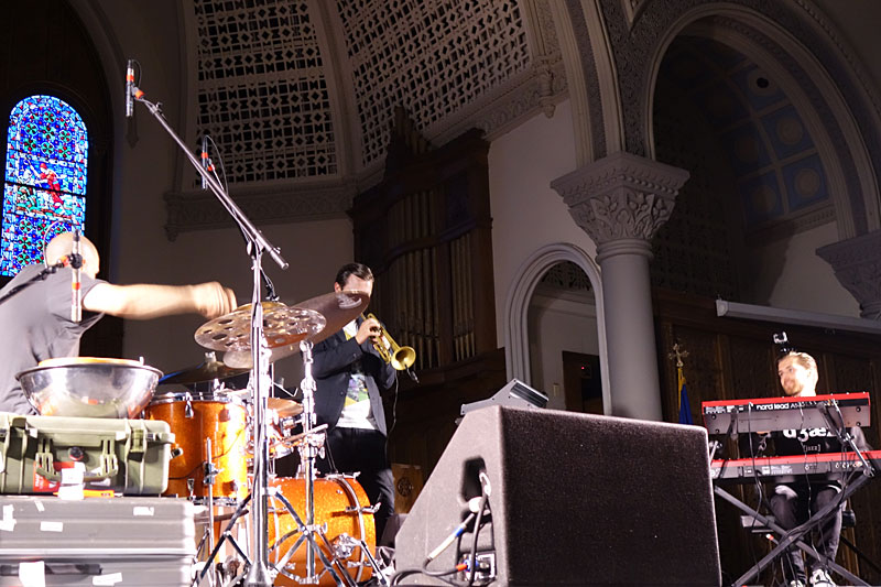 Ikiz Cabin Crew performing at the 2016 Rochester International Jazz Festival