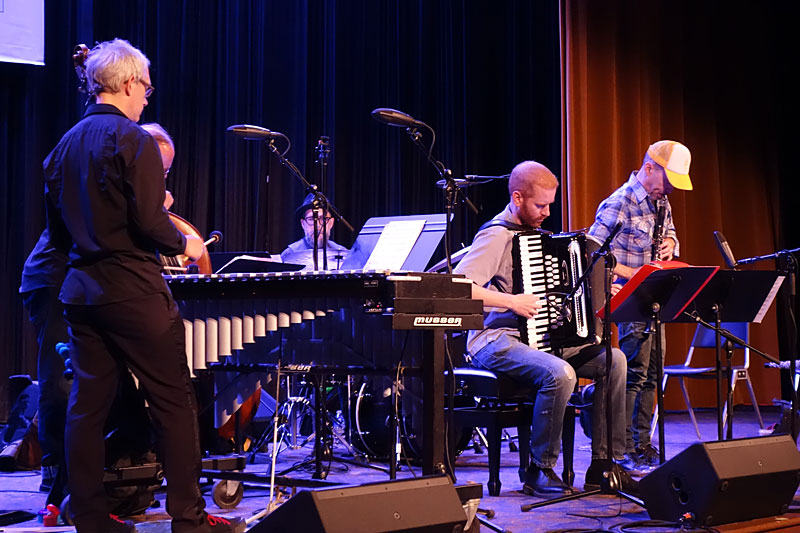 Claudia Quintet performing at the 2016 Rochester International Jazz Festival