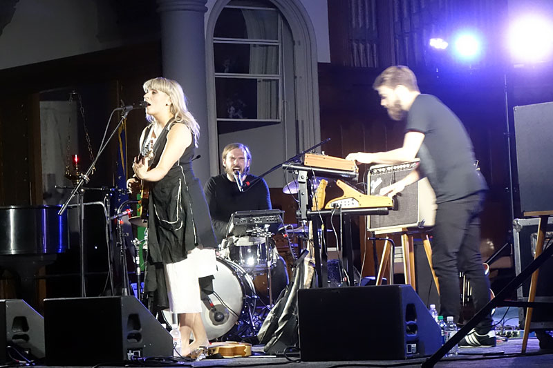 Eivor from Yggdrasil performing at the 2017 Rochester International Jazz Festival