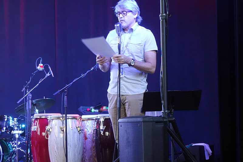 Shabaka & the Ancestors performing at the 2017 Rochester International Jazz Festival