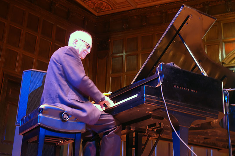 Steve Kuhn performing at the 2017 Rochester International Jazz Festival