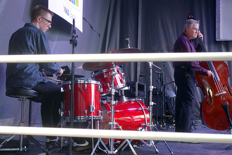 Roy Marshall performing at the 2017 Rochester International Jazz Festival